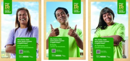 Nestlé e Cataki homenageiam catadores de materiais recicláveis