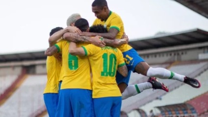 Seleção Olímpica vence a Sérvia Sub-21