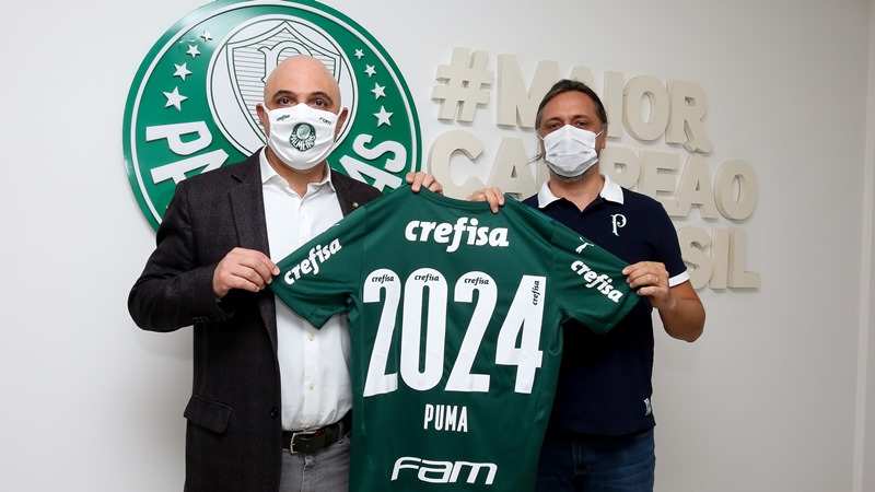 Puma e Palmeiras renovam parceria até 2024