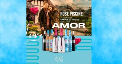Rosé Piscine promove ação promocional para os namorados