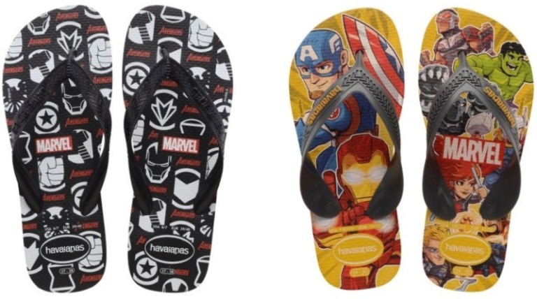 Havaianas traz Marvel para o seu portfólio
