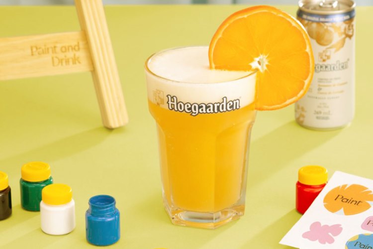 Hoegaarden se une à nova edição do projeto Paint and Drink