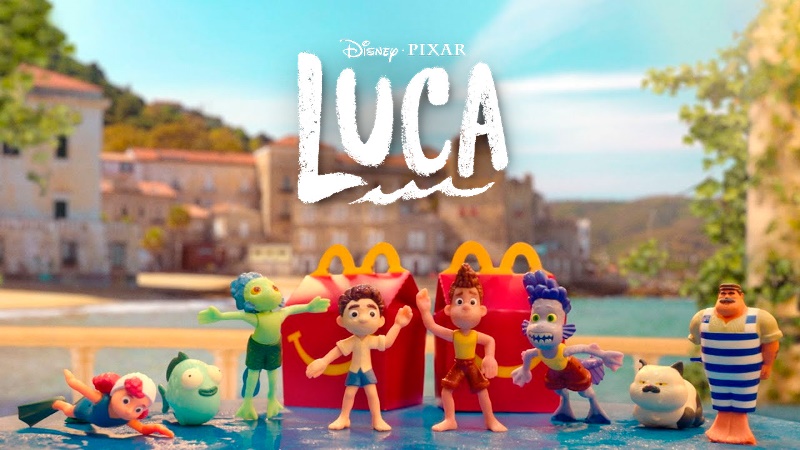 McLanche Feliz celebra estreia do novo filme da Disney e Pixar 'Luca'