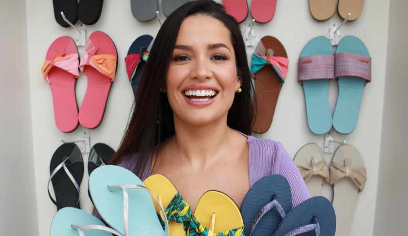 Juliette Freire assume o posto de embaixadora de Havaianas