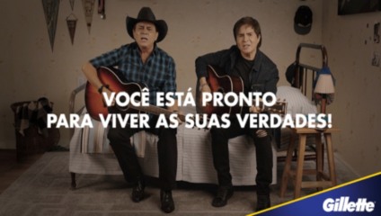 Chitãozinho & Xororó estrelam campanha da Gillette
