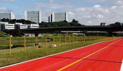 Ciclovia Rio Pinheiros recebe 'Blitz Colorgin'