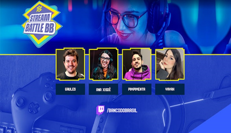 Banco do Brasil seleciona talentos para squad gamer