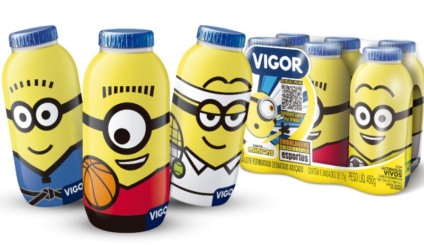 Vigor lança a coleção Esportes para a linha infantil de leite fermentado