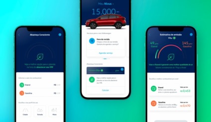 VW apresenta calculadora de combustível e emissão de CO2