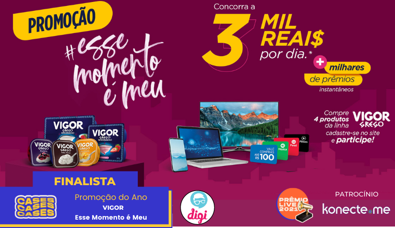 Digi é finalista do Prêmio Live 2021 com promoção para Vigor