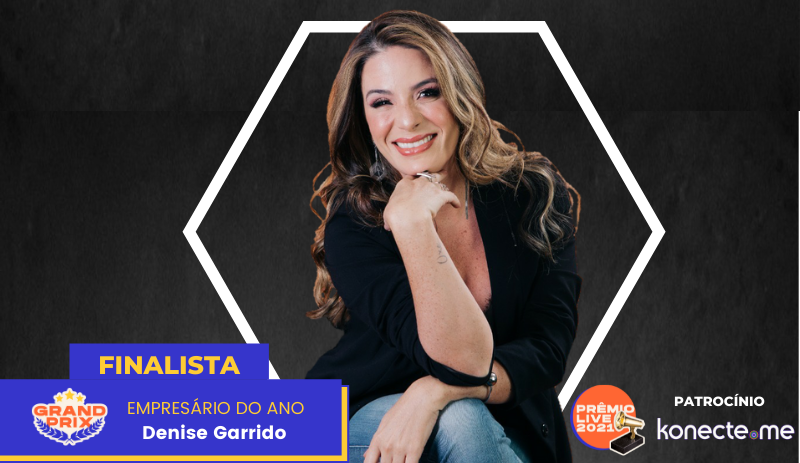 Denise Garrido é finalista do Prêmio Live 2021