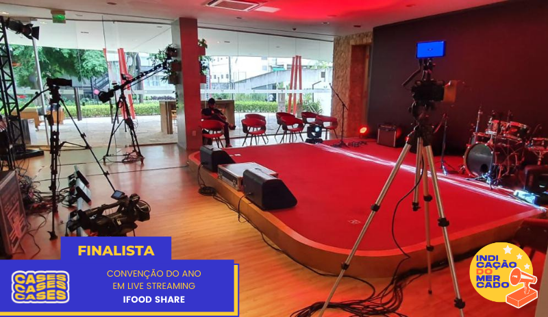 TSBETC conquista espaço na final do Prêmio Live 2021 com streamings para IFood