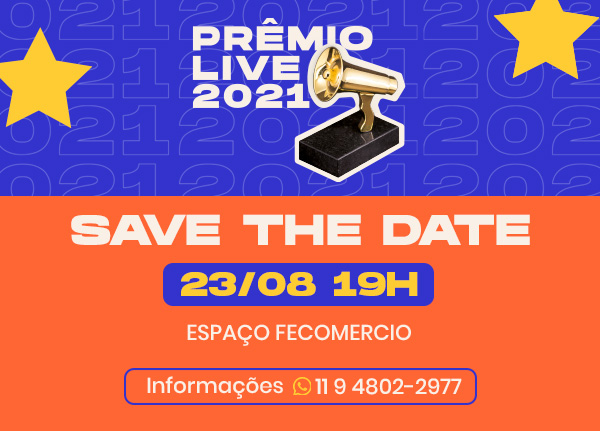 Veja quem é finalista no Prêmio Live 2021