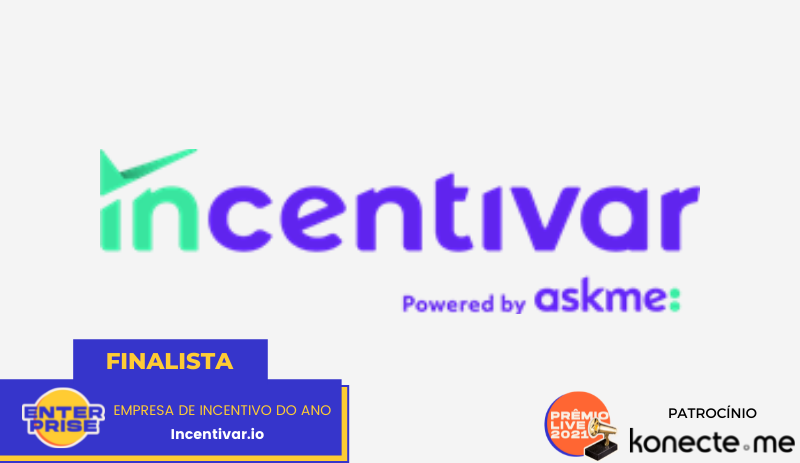 A Incentivar.io está concorrendo na final do Prêmio Live 2021