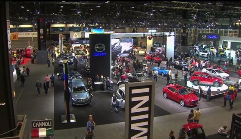 Chicago Auto Show une negócios e entretenimento