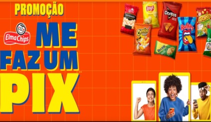 Me faz um Pix da Elma Chips tem criação da Aktuellmix