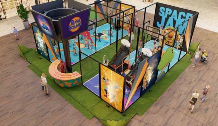 Metrô Itaquera promove evento para fãs de Space Jam