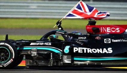 Fórmula 1: Hamilton vence pela 8ª vez em casa 