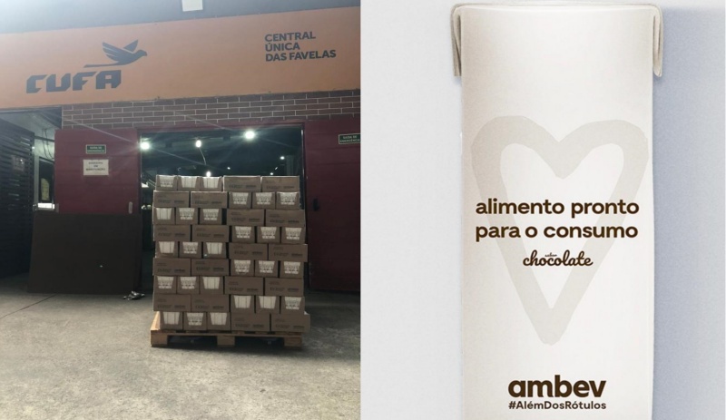 Ambev cria bebida para ajudar famílias em comunidades vulneráveis Ambev cria bebida para ajudar famílias em comunidades vulneráveis