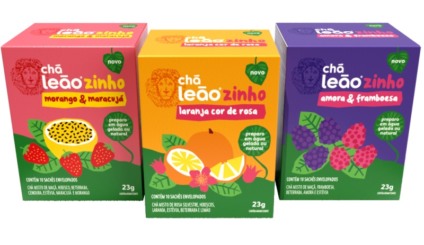 Leão Alimentos e Bebidas apresenta a linha de Chás Leãozinho