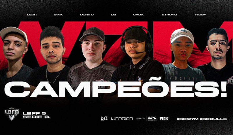 W7M Gaming é campeã da Série B da LBFF