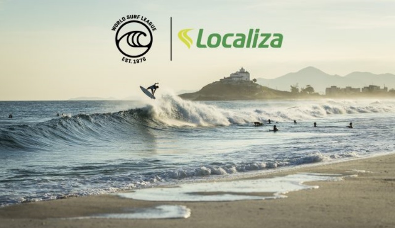 Localiza anuncia parceria com World Surf League Brasil 2021