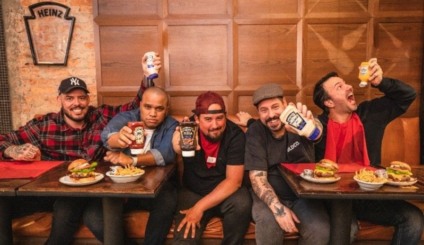 Heinz se une a grandes chefs hamburgueiros