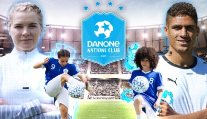 Danone Nations Club une exercícios físicos e e-Sport