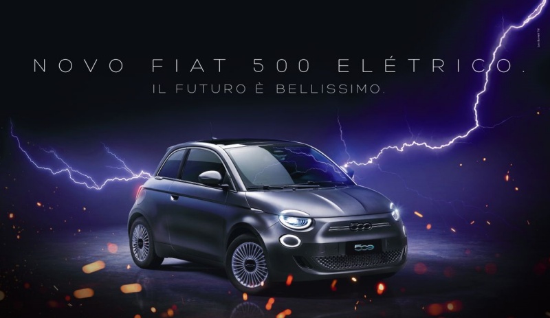 Fiat apresenta o 500 elétrico com a #SoltaRaio