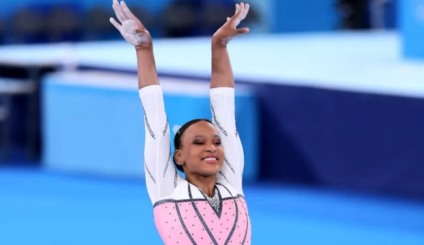 Rebeca Andrade salta para a história e é Ouro