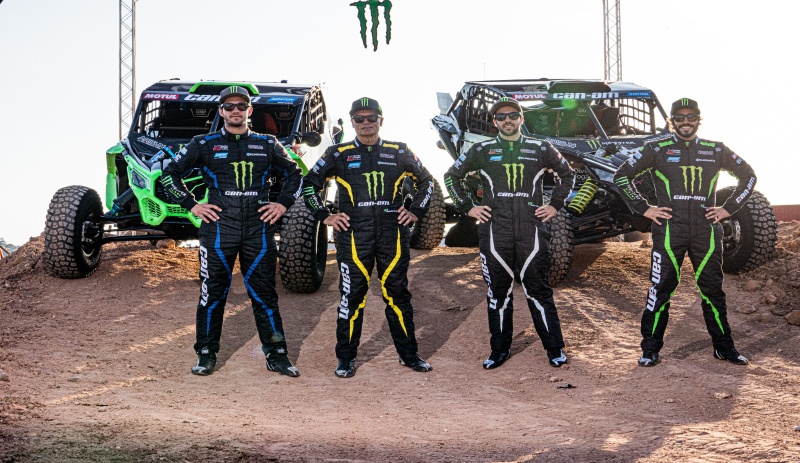 Monster Energy patrocina a equipe Varela Can-Am