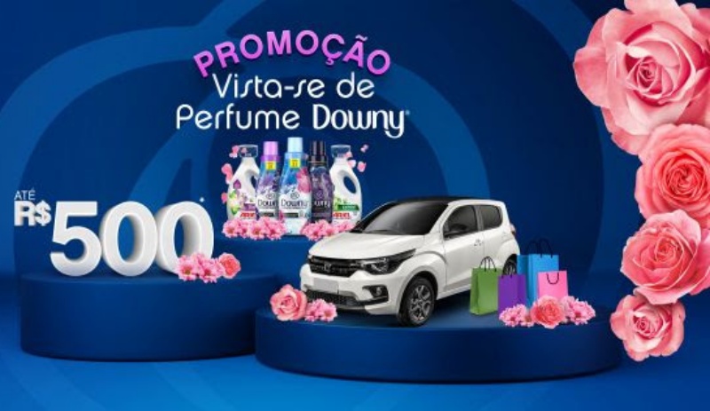 Downy celebra dez anos de Brasil com ação promocional