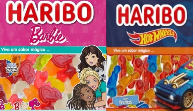 Haribo lança produtos inspirados em Barbie e Hot Wheels