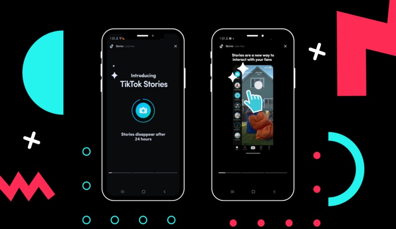 TikTok dá início aos testes em formato de stories