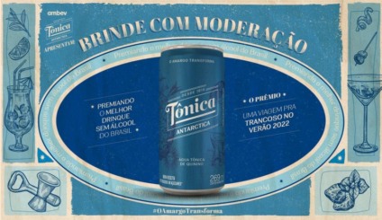 Ambev e Tônica Antarctica criam concurso de coquetéis