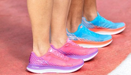 'Skechers Medalha de Ouro' marca a chegada de Go Run Razor Excess