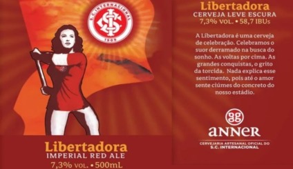 Inter cria cerveja para celebrar 15 anos da conquista da Libertadores