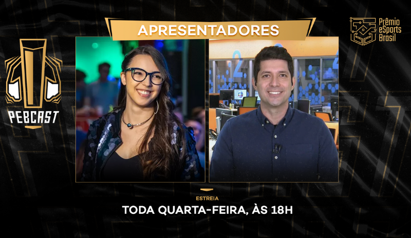 Prêmio eSports Brasil lança o PeBCast