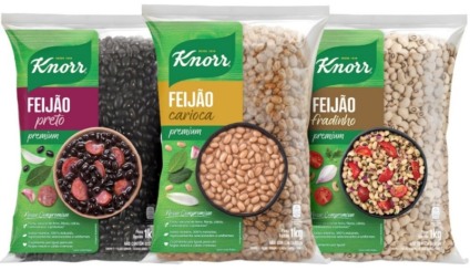 BR Brands lança linha de feijões Premium da Knorr