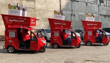 iFood leva carrinhos de mercado gigantes às ruas de SP