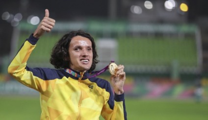 Yeltsin Jacques ganha medalha de Ouro nos 5 mil metros