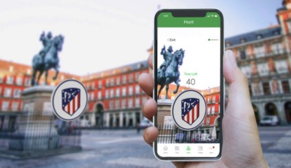 Tokens do Atlético de Madrid atraem torcedores internacionais