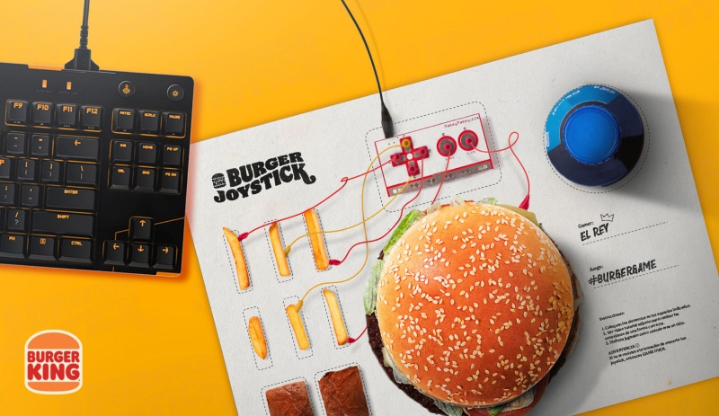 Burger King transforma Whopper em joystick