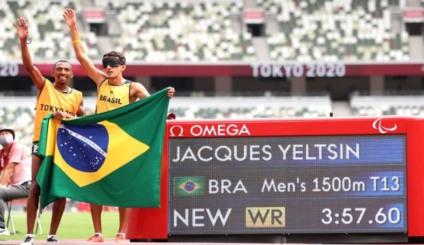 Yeltsin Jacques conquista o 100º ouro do Brasil em Paralimpíadas 