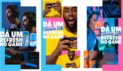 Mentos dá um refresh no mundo dos games Mentos dá um refresh no mundo dos games