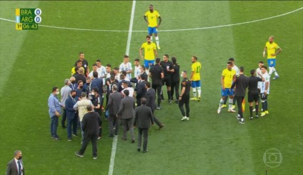 Anvisa suspende jogo do Brasil x Argentina