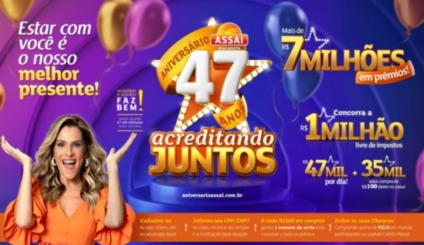 Assaí Atacadista dá início à ação promo de aniversário