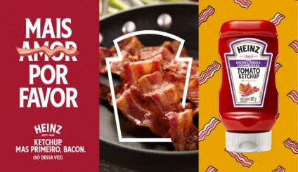 Heinz troca os presentes do ex por bacon no Big Kahuna