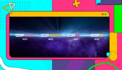 CCXP anuncia evento on-line e calendário até 2022