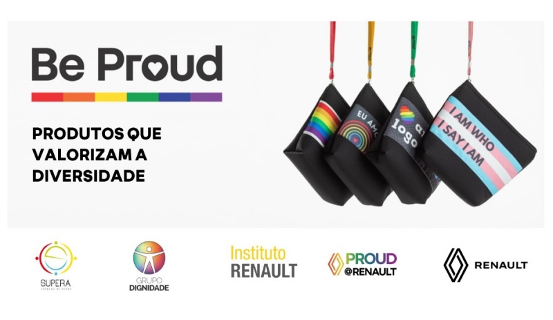 Instituto Renault e projeto social Supera apresentam a 'Be Proud'